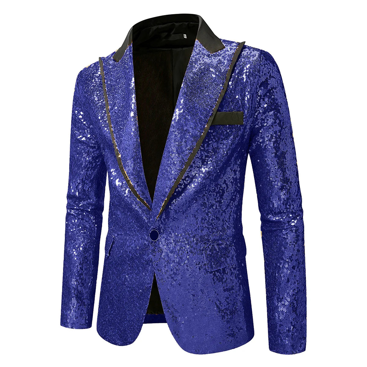 All Eyes On Me Men's Sequin Formal Blazer
