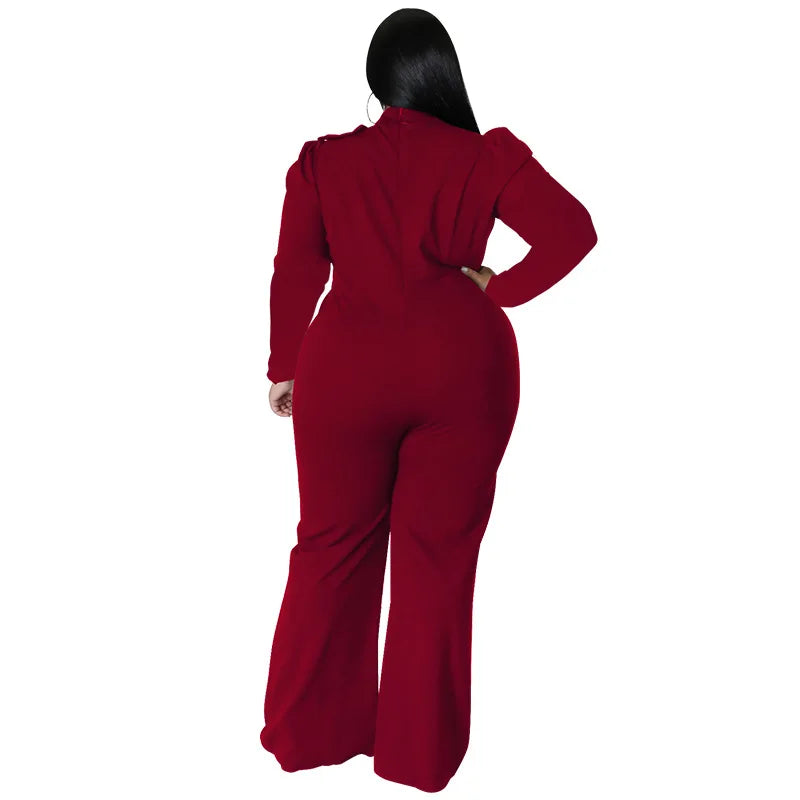 Extreme Elegance Special Occasion Plus Size Jumpsuit