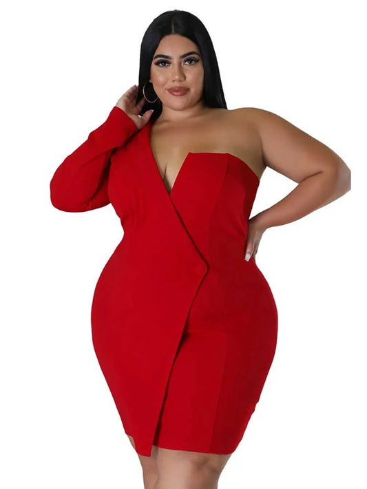 A1 Elegant Beauty Plus Size Special Occasion Dress