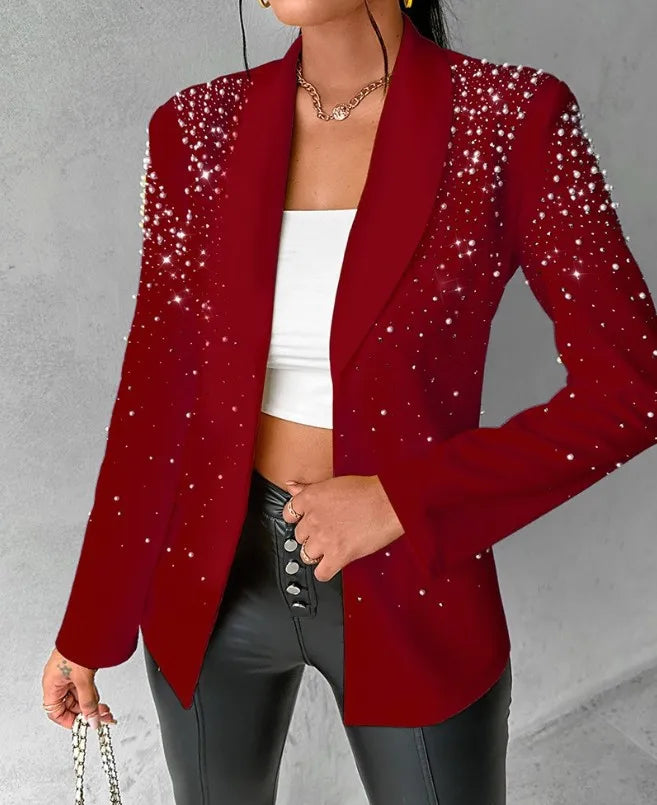 Always Your Baby Sequin Blazer