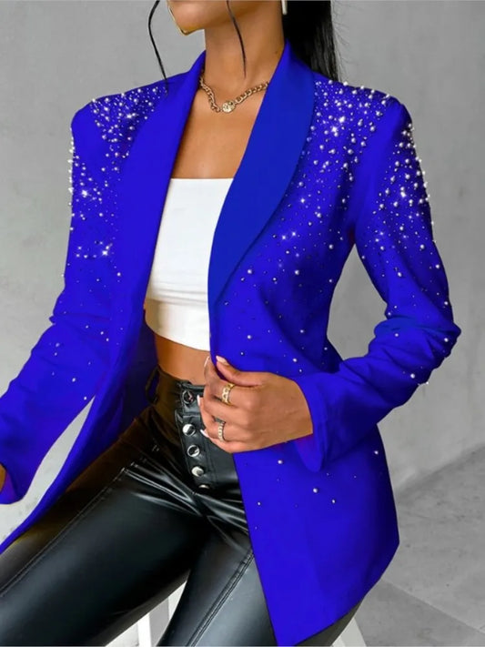 Always Your Baby Sequin Blazer