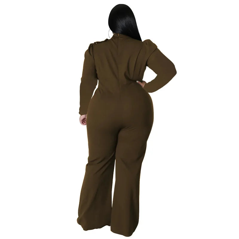 Extreme Elegance Special Occasion Plus Size Jumpsuit