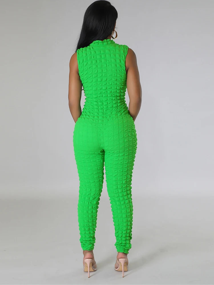 0111 That Girl Is Fierce Elegant Jumpsuit