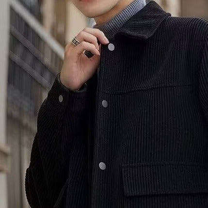 Casual Men's Clothing Lapel Jacket