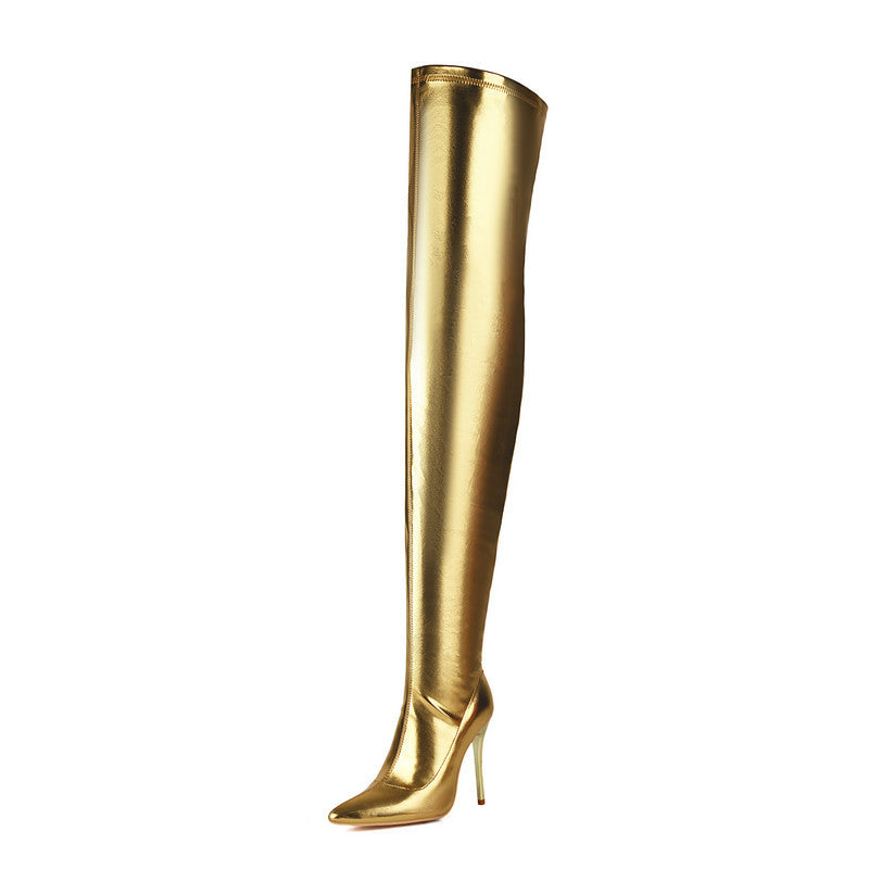 Always A Star Luxury Thigh High Boots