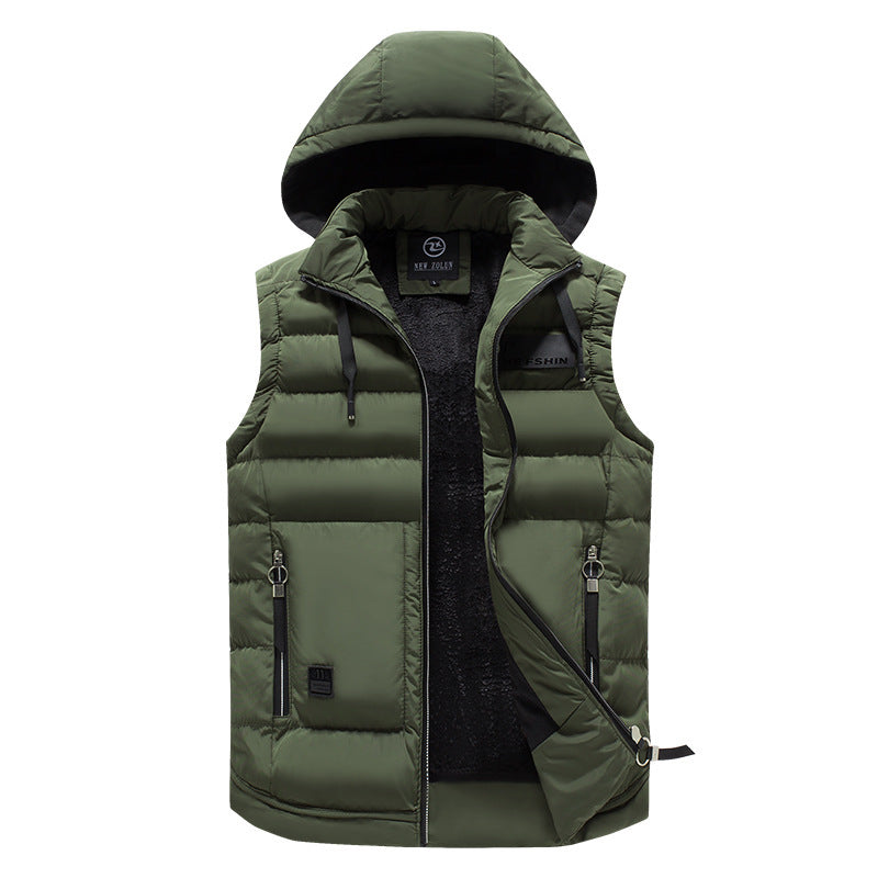 Men's Casual Black Vest