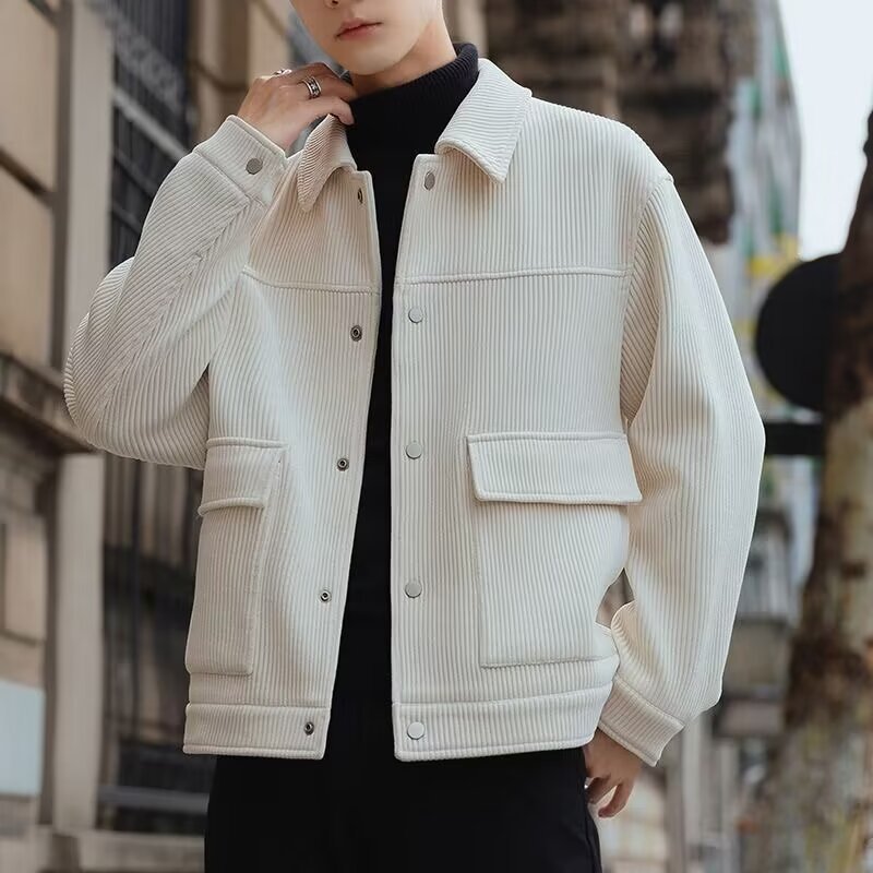 Casual Men's Clothing Lapel Jacket