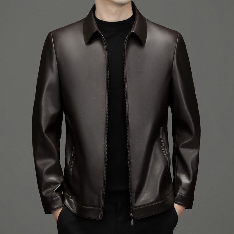 Back to Black Men's Leather Jacket