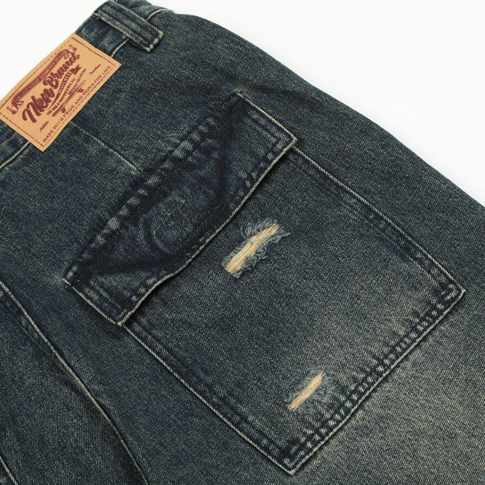 Fearless Men's Ripped Cargo Jeans