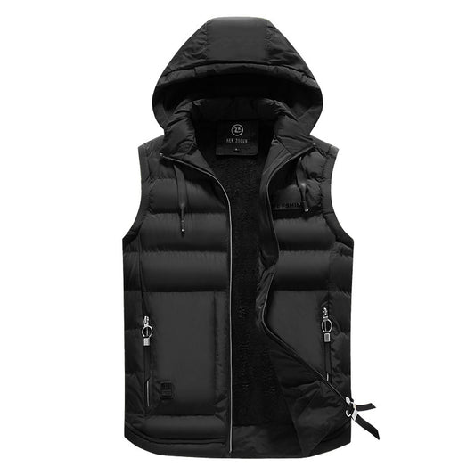 Men's Casual Black Vest