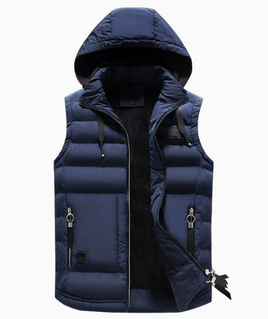 Men's Casual Black Vest