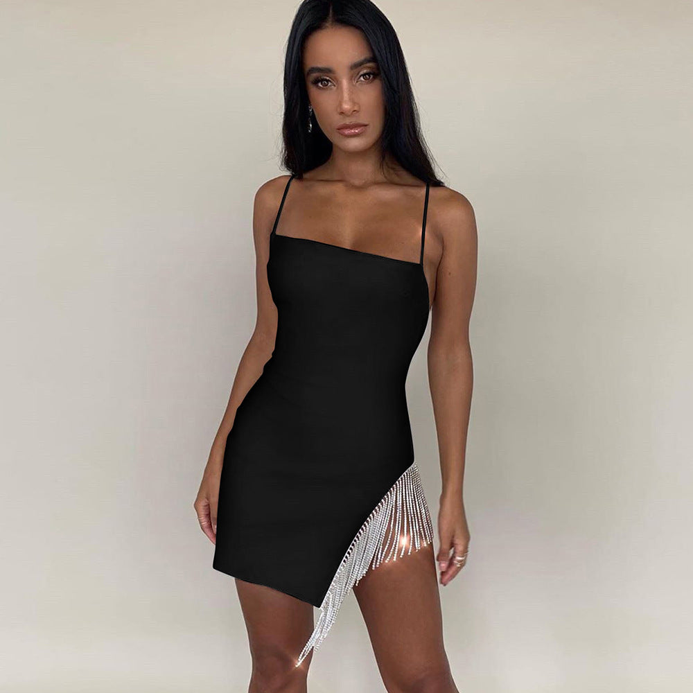 All White Mini Party Dress